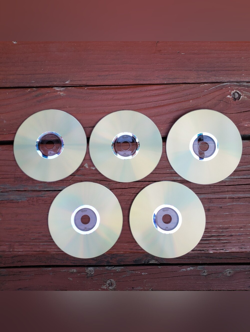 (5) Discontinued Memorex LightScribe CD-R -Loose CD-Rs (Loose)